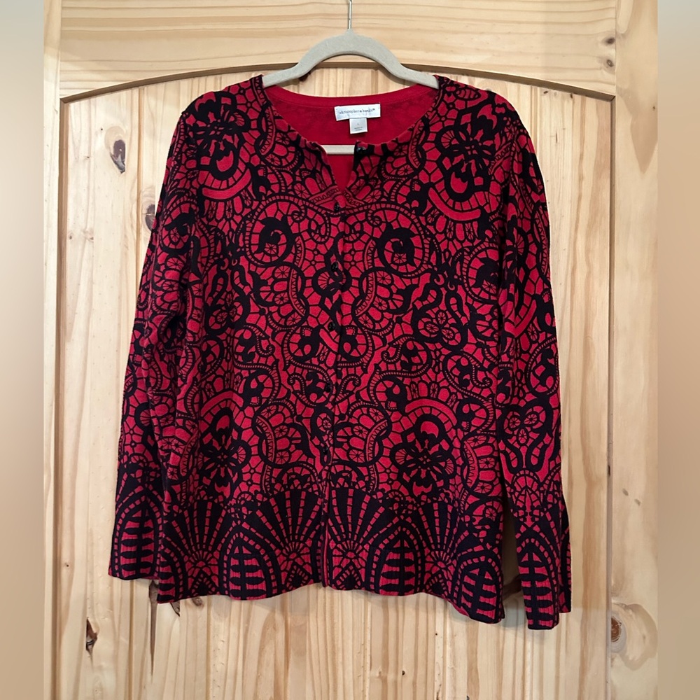 Christopher & Banks cardigan size Large